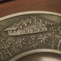 Antique Munchen Collectible Pewter Commemorative Plate