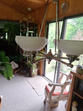 Mid Century Modern looking Chrome Chandelier #93258