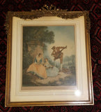 Pair Of 1920 Mezzotints By Thomas Hamilton Crawford