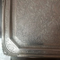 Antique Silver Tray