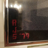 Mid century Modern Abstract Signed Pettipoint