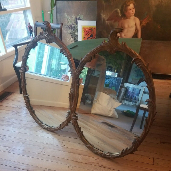 Mirror Hollywood Regency Glamour Gilt Vintage