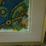 Signed Israeli Painting Famous Artist