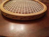 Wilson Chris Evert Wood tennis racket - Diamonds Sapphires Rubies Emeralds