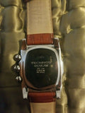 Technos Chronograph Watch 5 ATM Genuine Leather  (PLEASE NOTE MISSING 1 DIAL)