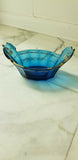 Antique Bohemian Moser Art glass centerpiece Bowl - Diamonds Sapphires Rubies Emeralds