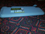 DEFECTIVE! LEFT DRIVERS SIDE GRAY ORIGINAL SUN VISOR TOYOTA HIGHLANDER 2008-2013