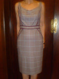 Purple Plaid Cynthia Steffe Dress Size 2 - Diamonds Sapphires Rubies Emeralds