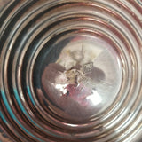 Pair Of Candlesticks Pure Silver Reinforced with Cement