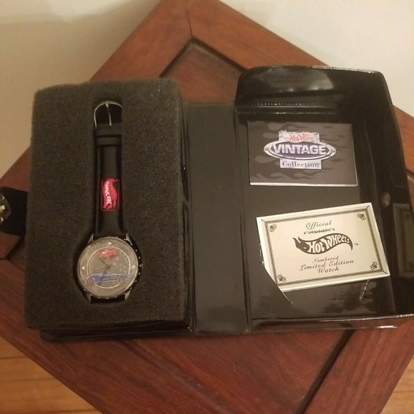 Collectible Hot Wheels NOS FAO Schwarz Limited Edition Watch