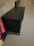 Ikea Black Desk in Fair Condition