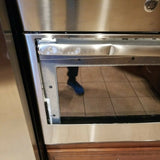 GE Profile 30"  Double Wall Oven Model #:PT9550SFSS FOR PARTS SHATTERED!!!