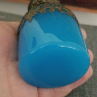 Antique 200 Years old Opaline Chinoiserie Perfume Bottle