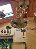 Mid century modern chandelier Italian designer 1950