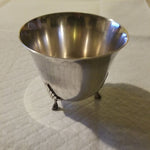 Antique Small French Cup Sterling Silver 3 Footed SNC