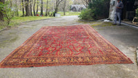 Antique Palace Size Double Signed Hand Knotted Rug 11' 9" x 20' 0"