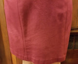 Cynthia Steffe Knee Length Size 6 Burgundy Dress - Diamonds Sapphires Rubies Emeralds