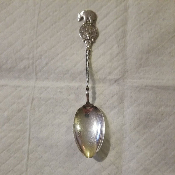 Sterling Silver Souvenir Teaspoon Collector Item From 1915