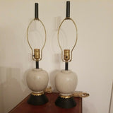 A Rare Mid Century Modern Designer Pair of Lamps