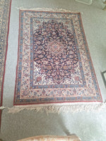 1970's All Wool Hand Knotted Oriental Rug 3' X 5' Very Fine Knots