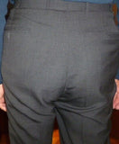 Beautiful Charcoal Gray Brooks Brothers Suit 100% Wool Made in USA Size 41