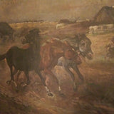 Antique Signed European Painting