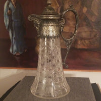 Antique Museum Cut Glass Ewer