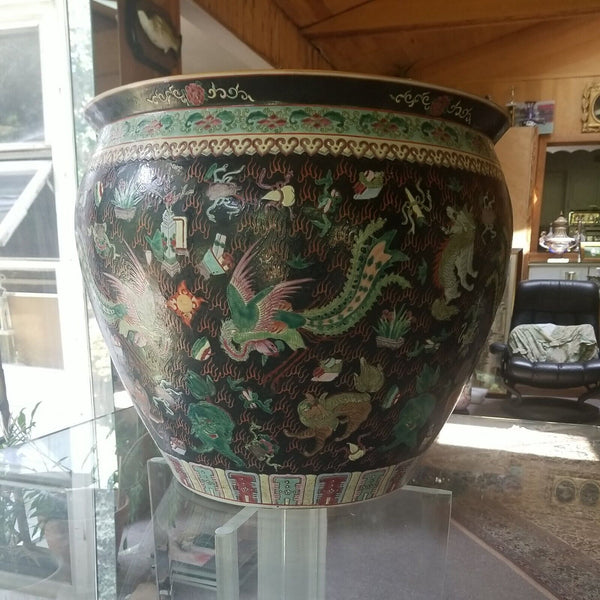 Vintage Chinese Palace Sized Centerpiece