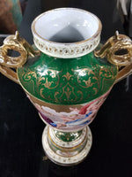 Antique Unmarked Jade Porcelain Royal Vienna Nude Allegory Palace Centerpiece