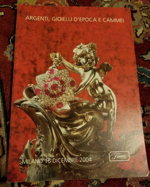 Argenti, Gioielli D'epoca e cammei Finarte Casa D'aste Milano December 2004