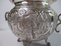 Antique Persepolis Takhte Jamshid Hakhamaneshian Silver 84 Tea Set