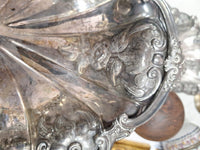 Vintage Pair Of Silver Plated Fruit Dishs With Handles Perfect Condition