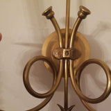 Pair Of Vintage Hollywood Regency Arrow Sconces