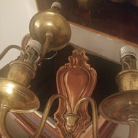 Pair of Antique E.F. Caldwell Copper Sconces