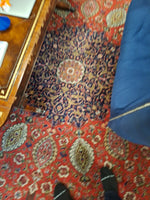 Matching Pair Of Hand Knotted Oriental Rugs Signed Bagheri Roughly 14' X 22'