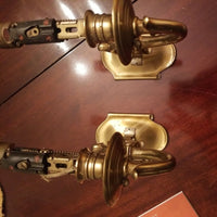 Antique Pair of EF Caldwell Sconces Classic Modern