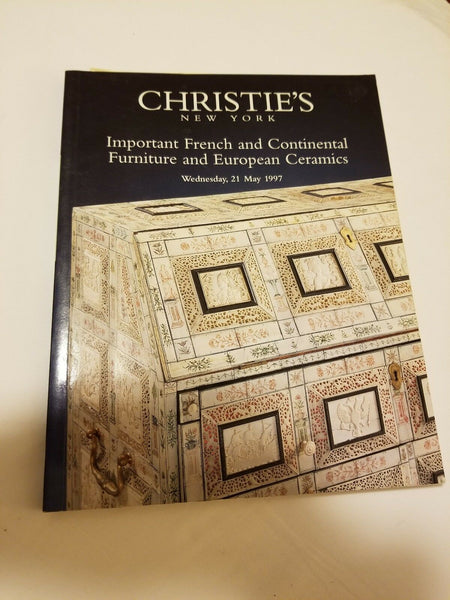 Christie's New York auction catalog important French and continental furniture - Diamonds Sapphires Rubies Emeralds