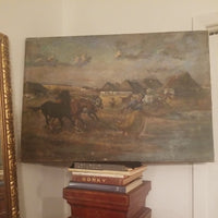 Antique Signed European Painting