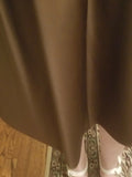 Brown Satin Dress