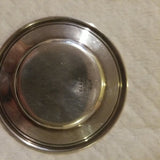 Set Of 6 Sterling Silver Small Plates