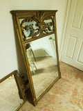 Antique Gilded Wood Mirror