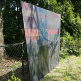 Mid Century Modern Massive Vintage Abstract Painting 84.5" x 83.5"