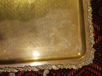 Antique TRAY Warsaw NORBLIN and Co 1875  Measuring 21" x 16"