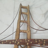 Mid century Modern Designer Bijan Wall Sculpture Bridge