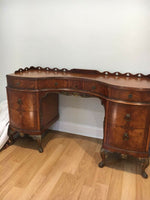 Antique wooden desk with drawers - Diamonds Sapphires Rubies Emeralds