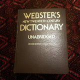 Websters New Twentieth Century Dictionary Unabridged Second Edition Deluxe Color
