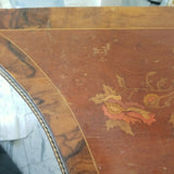 Wooden Irregularly Shaped Wooden  Commode