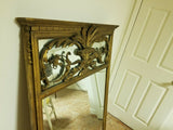 Antique Gilded Wood Mirror