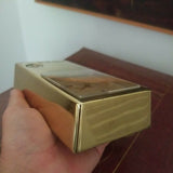 A Rare Gold Bar Seiko Clock
