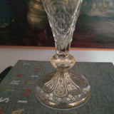 Antique Baccarat Moser Crystal Gold Vase